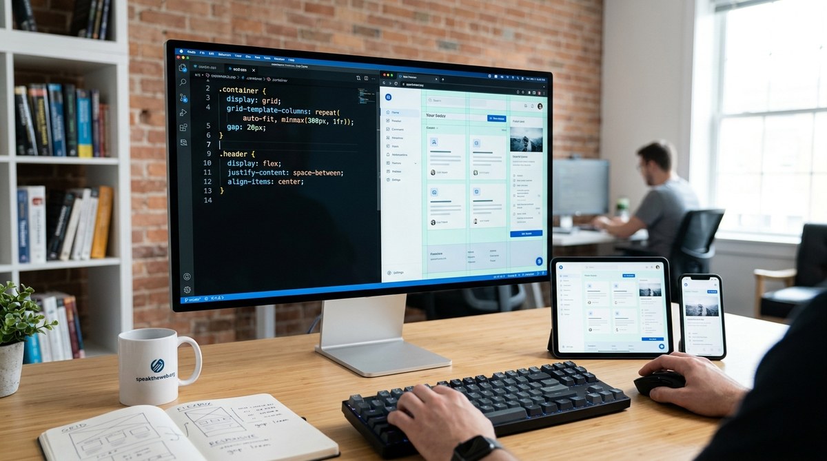 Building Responsive Web Interfaces with Modern CSS Grid and Flexbox Techniques
