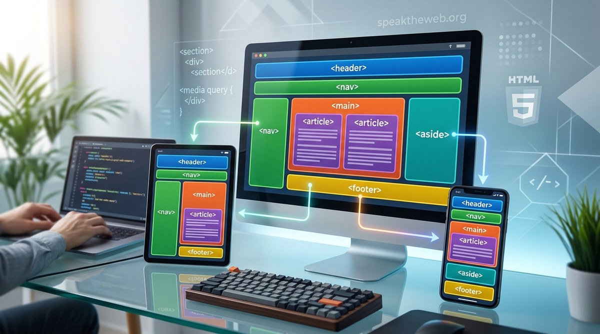 How to Implement Responsive Web Design with HTML5 Semantic Elements