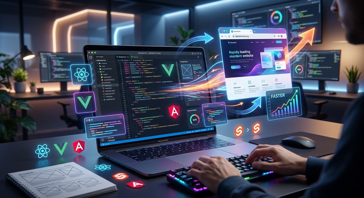 Master Modern Frontend Frameworks for Faster Web Development
