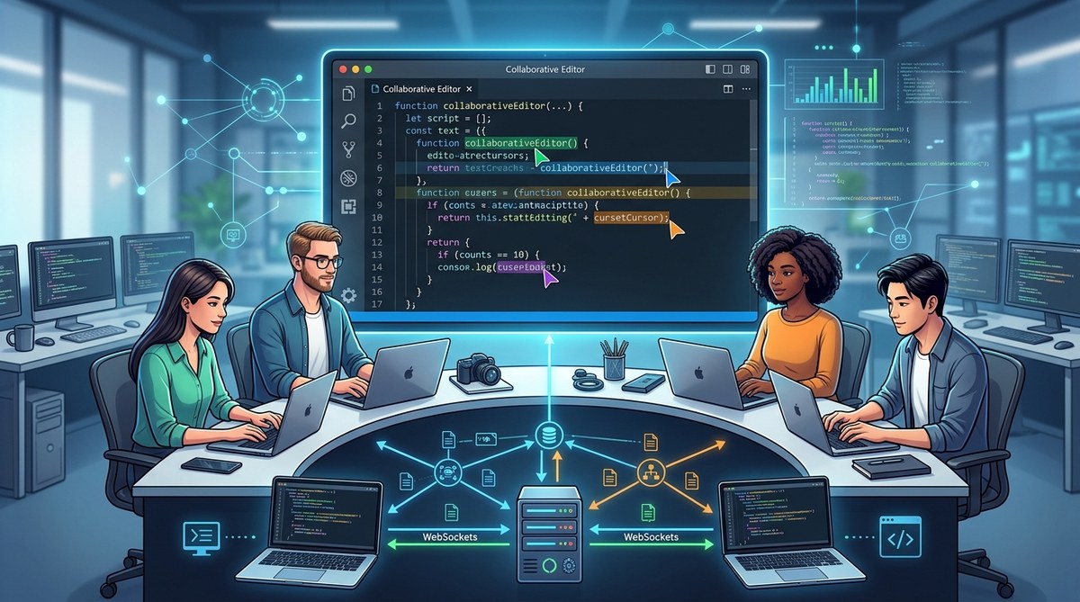 How to Build a Collaborative Text Editor with CRDTs and WebSockets