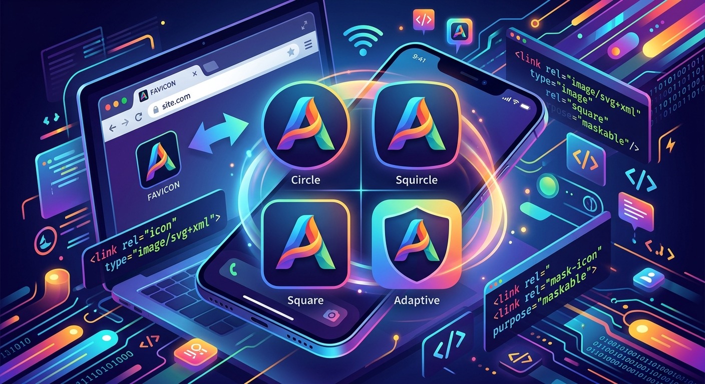 SVG Favicons and Maskable Icons for a Complete Modern App Icon Setup