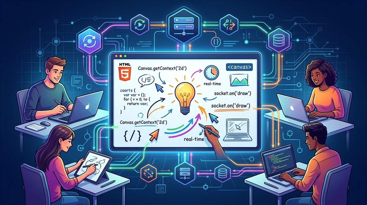 How to Build a Real-Time Collaborative Whiteboard with WebSockets and Canvas